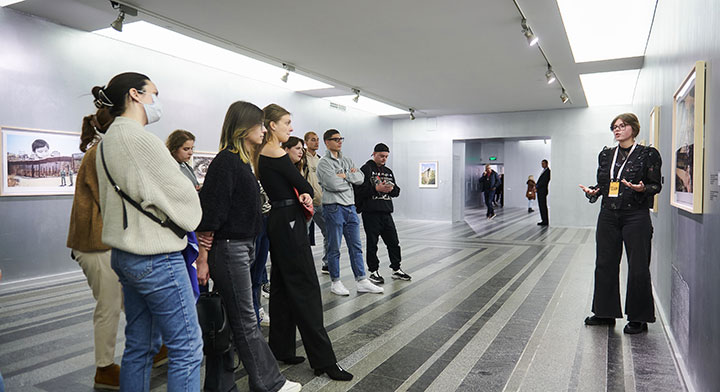 Guided tours of exhibition at PinchukArtCentre